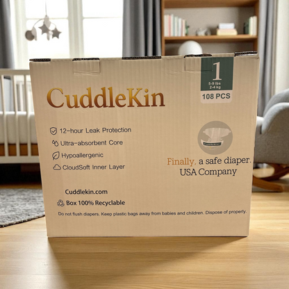 Cuddle-Kin Bamboo Diapers - Guaranteed Rash & Leak Free